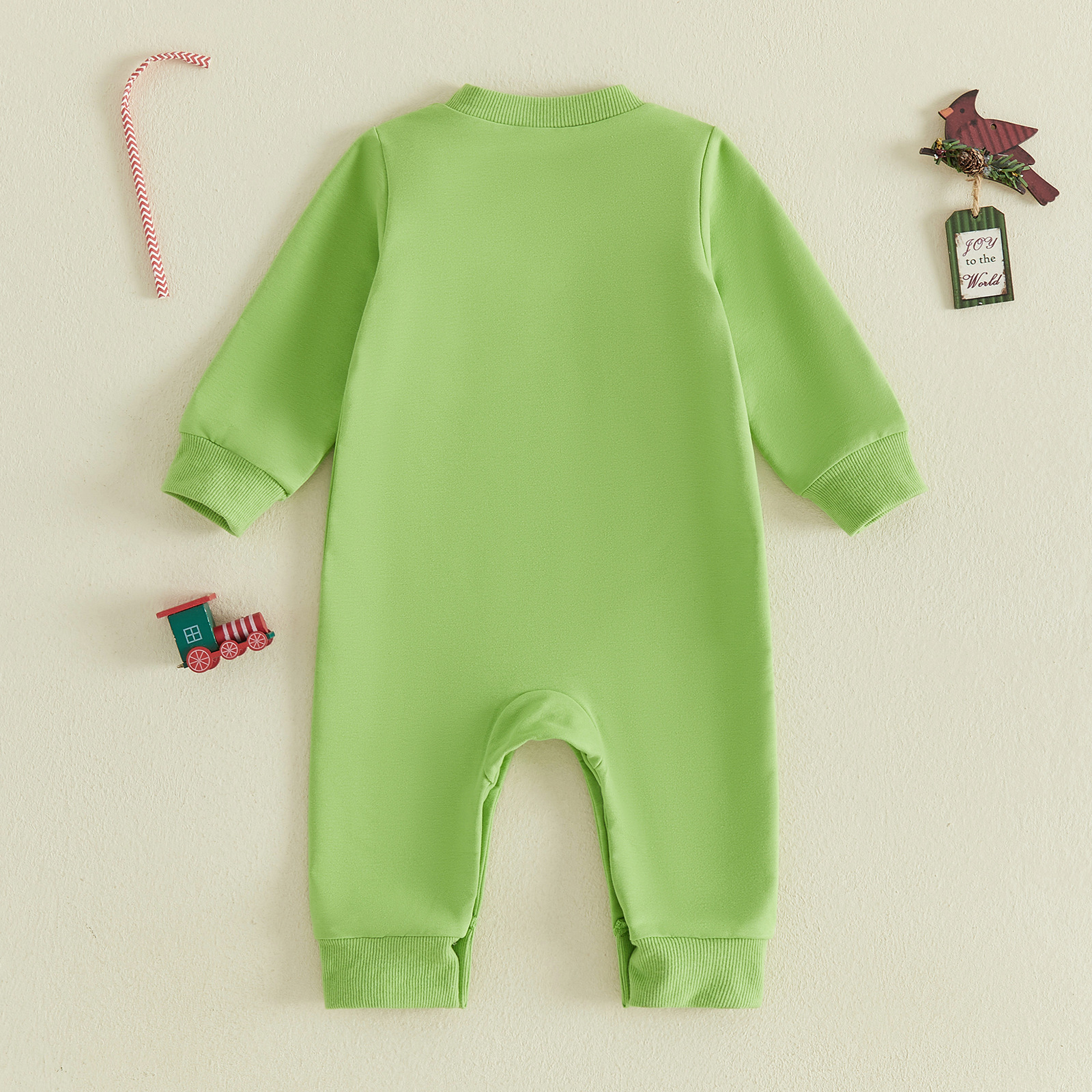 Baby Letter Heart Embroidery Romper