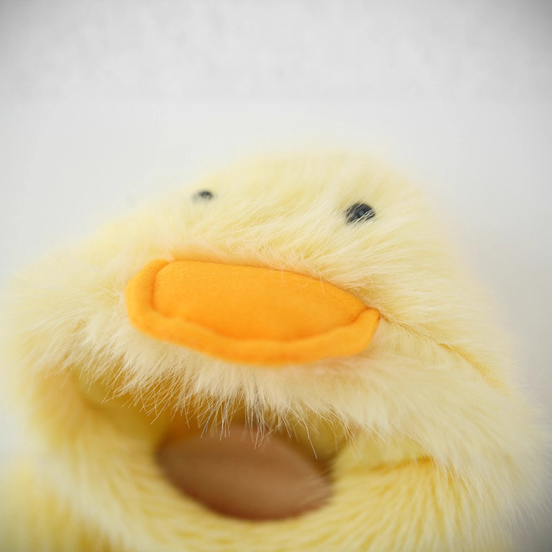 Toddler Hairy Duck Thickened Outerwear