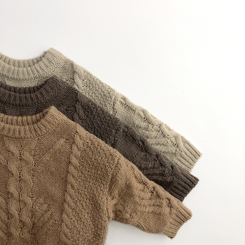 Toddler Twist Thick Knit Sweater