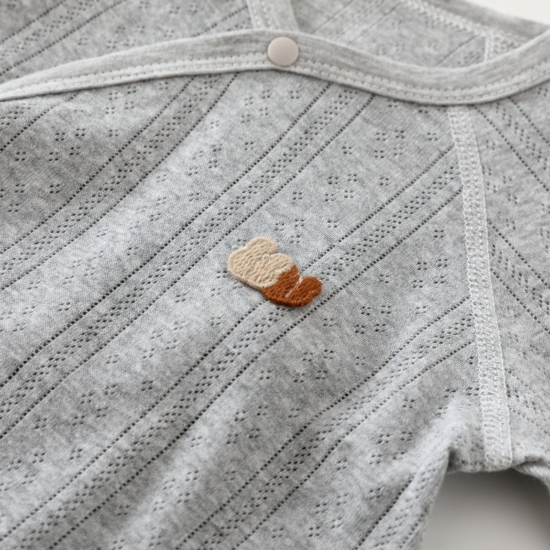 Baby Newborn Tie-Up Romper