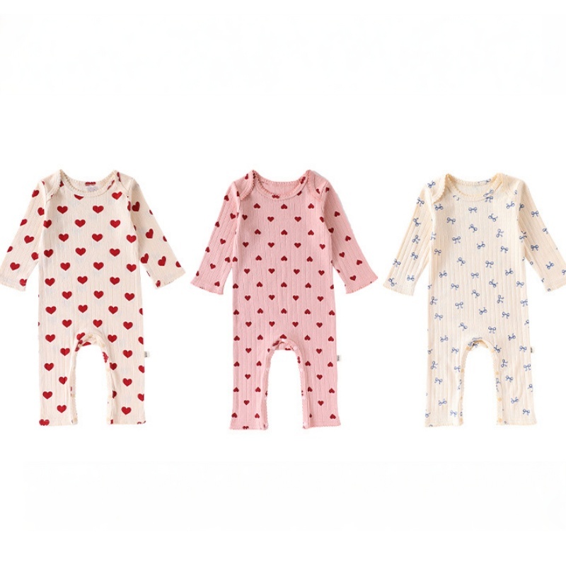 Baby Heart Print Romper