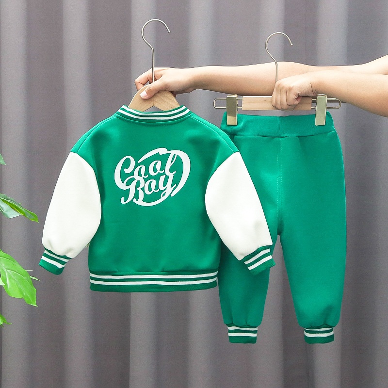 3-Piece Baby Toddler Baseball Jersey Set
