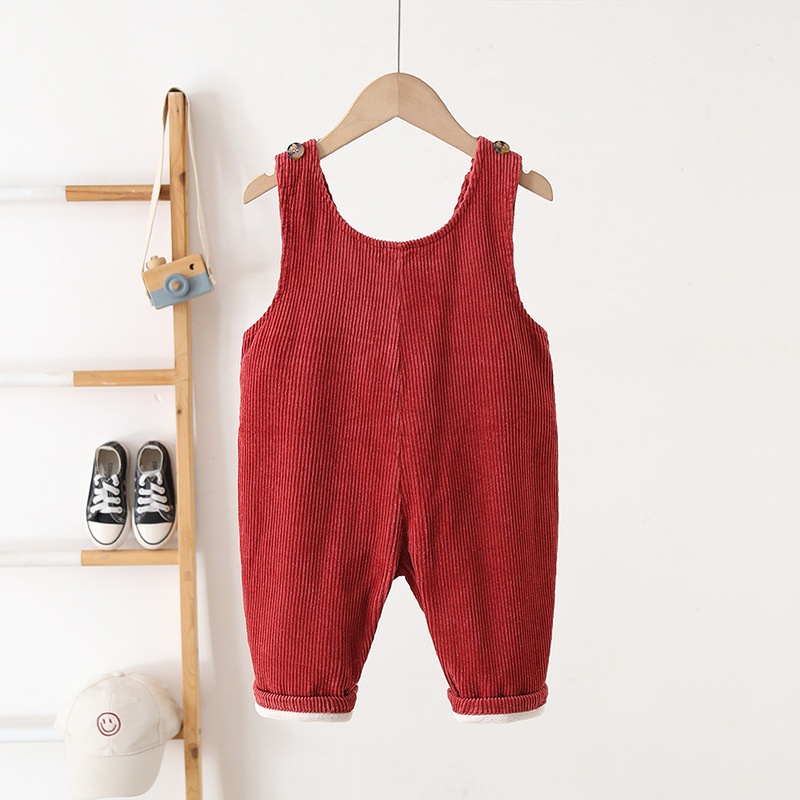 Baby Toddler Padded Warm Overalls