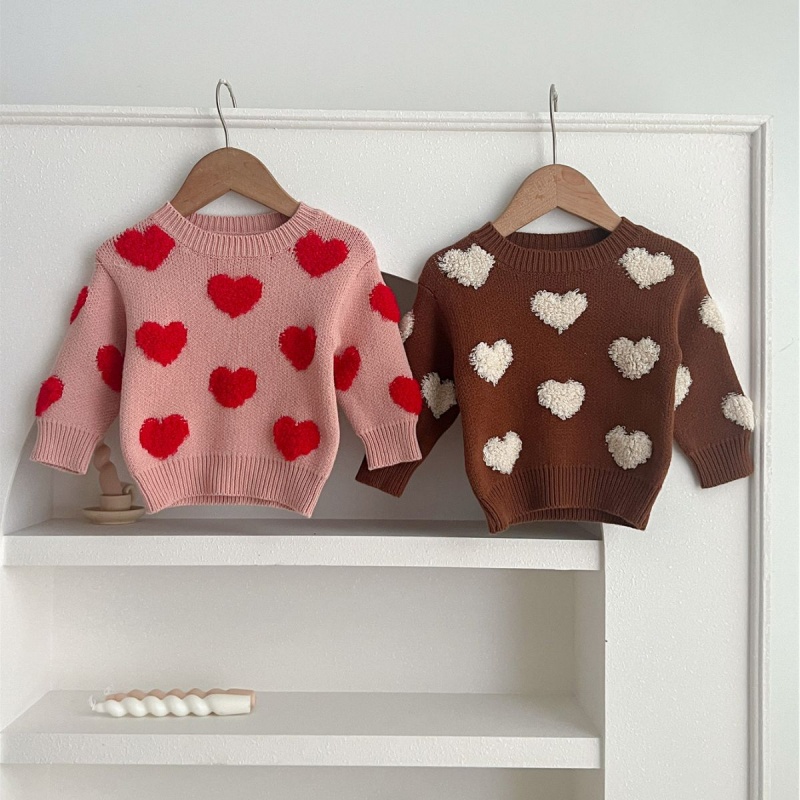 Baby Toddler Girl 3D Love Sweater