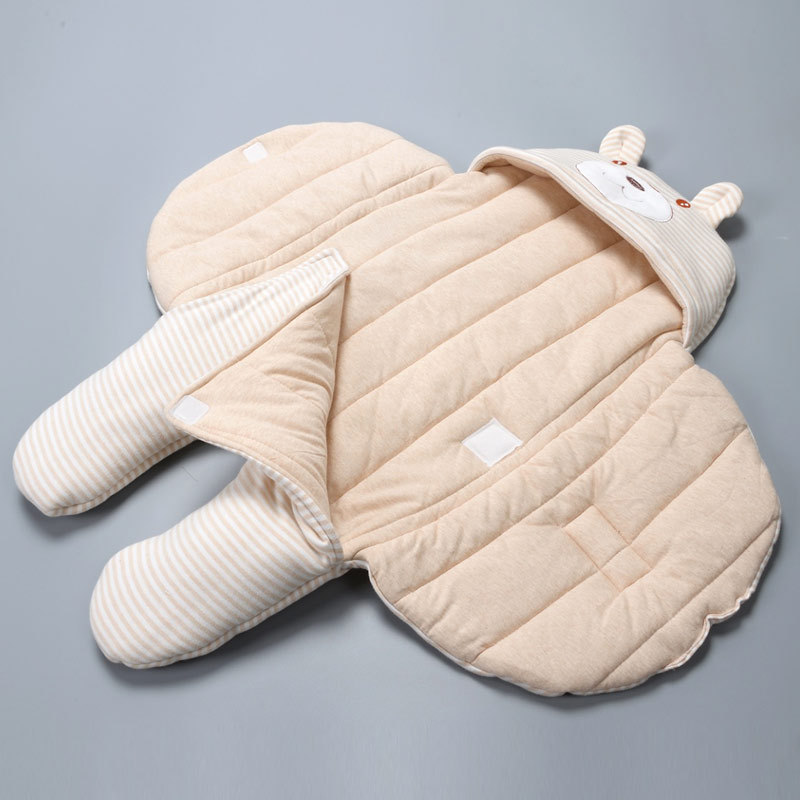 Baby newborn colorful cotton romper sleeping bag