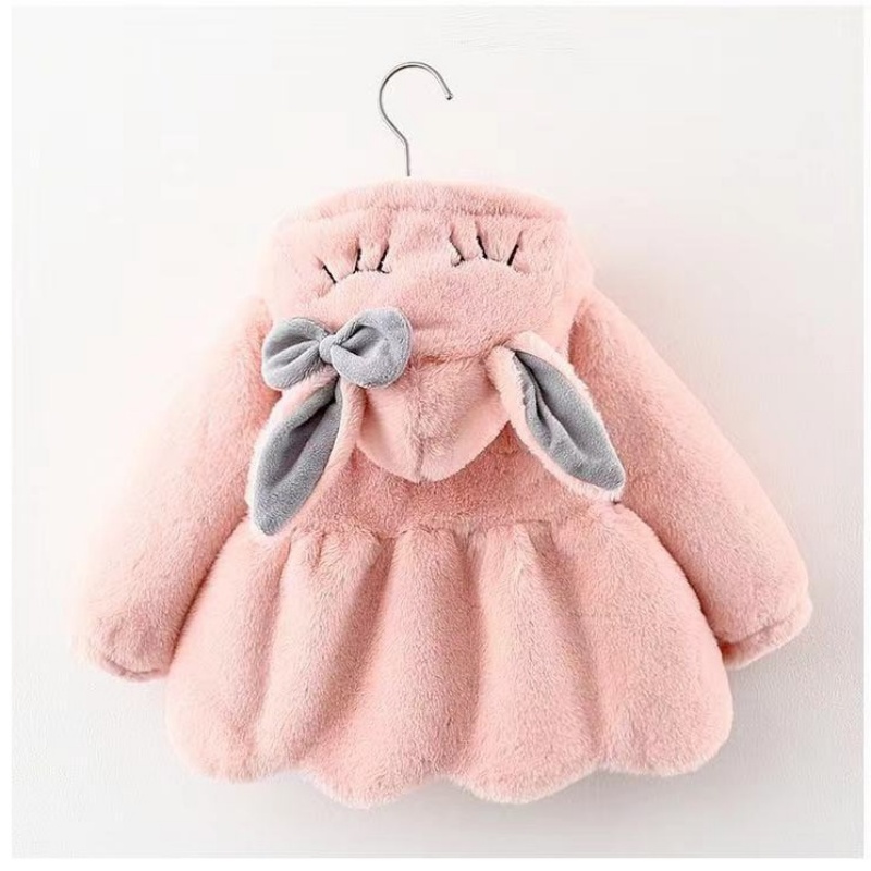Rabbit Ears Baby Toddler Girls Warm Outerwear