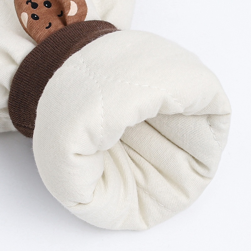 Cute Bear Baby Newborn Colorblock Romper