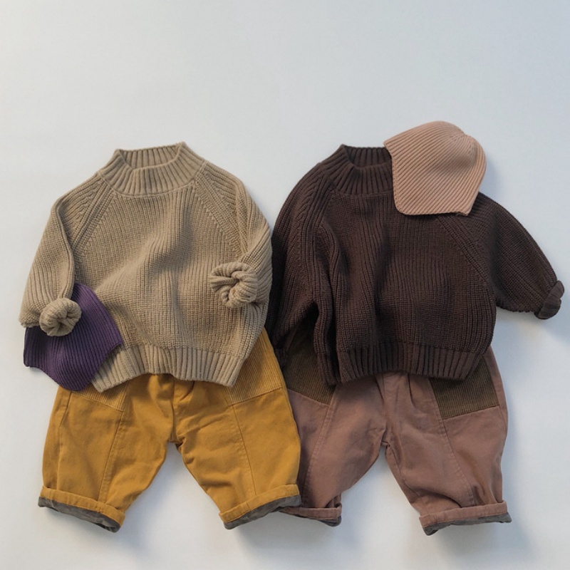 Baby Toddler Half-Turtleneck Sweater