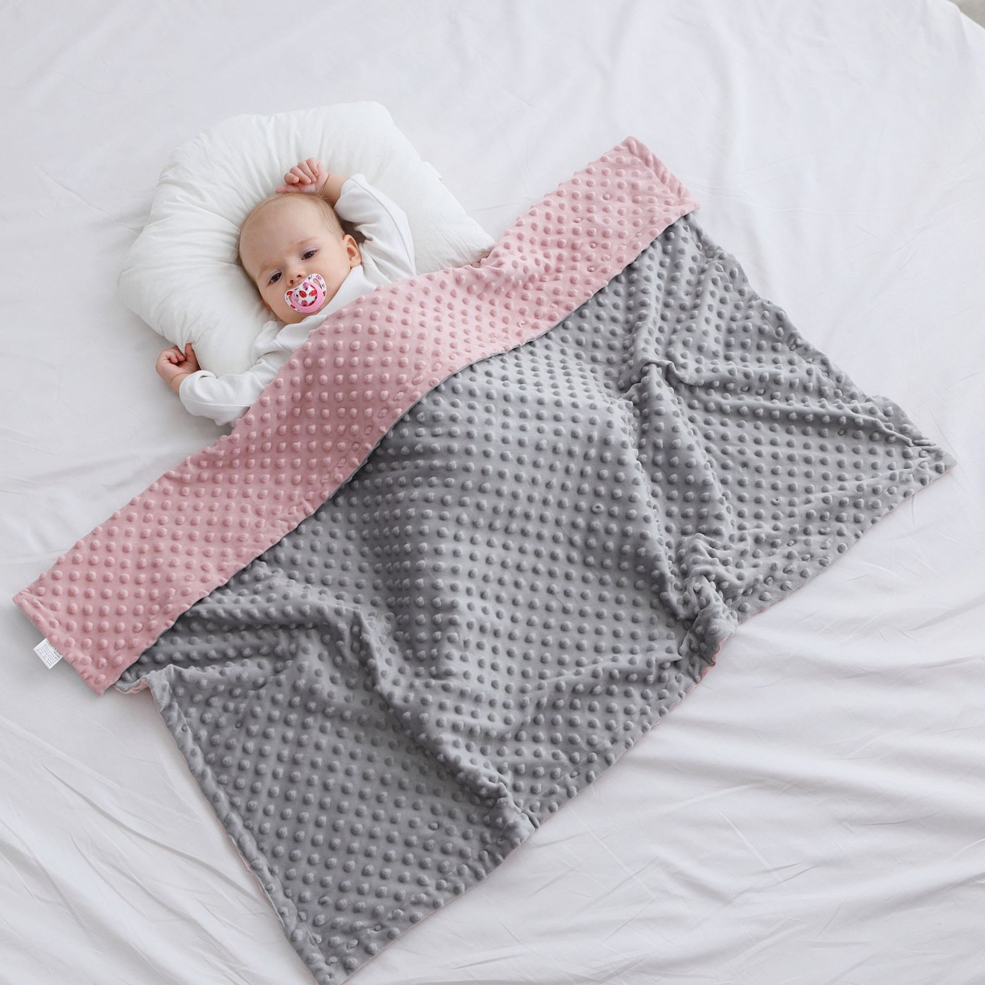 Baby Toddler Solid Color Blanket