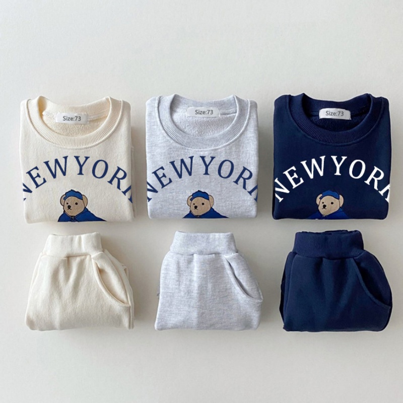 2-Piece Baby Toddler Sweatshirt Set