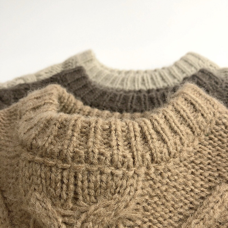 Toddler Twist Thick Knit Sweater