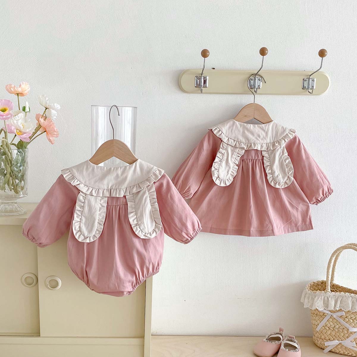 Baby Girl Collared Princess Dress