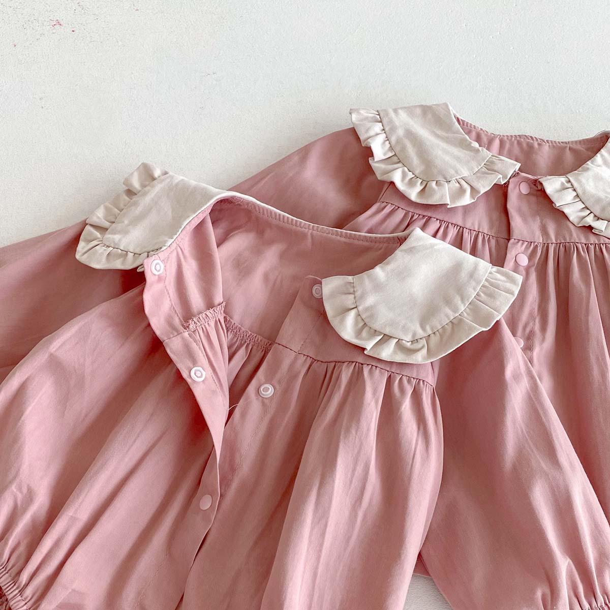 Baby Girl Collared Princess Dress