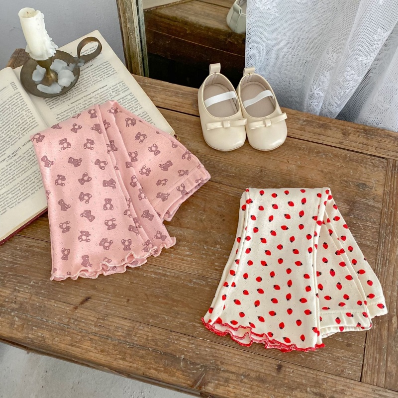 Baby Toddler Girl  Printed Bell-Bottom Pants
