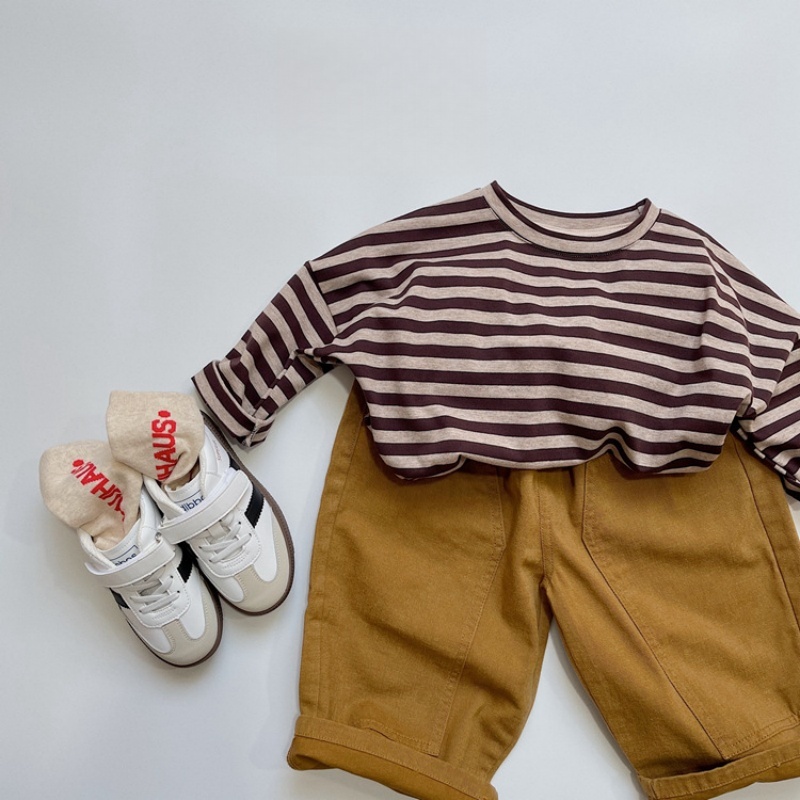 Baby Toddler Striped Long Sleeve T-Shirt Top