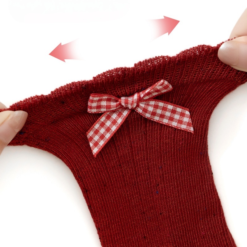 Baby Toddler Girls red princess socks