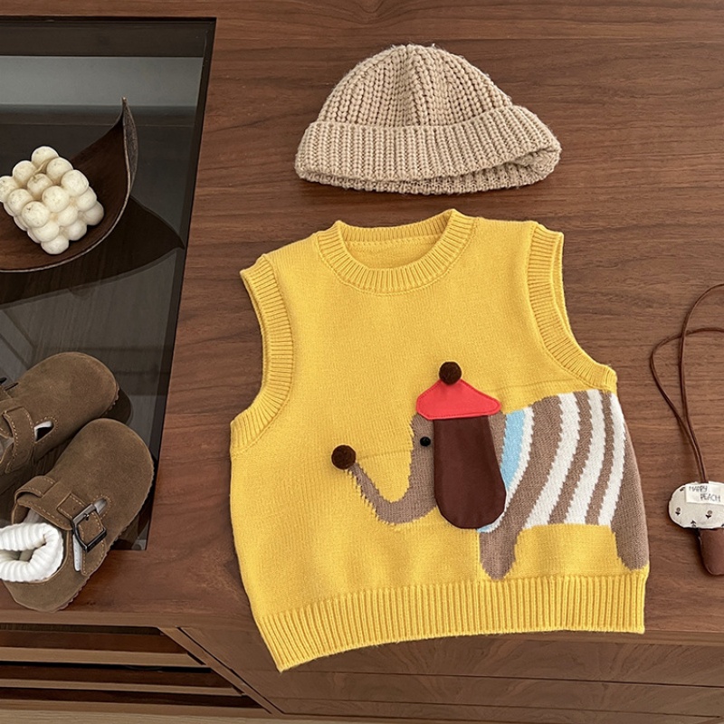 Baby Toddler Knitted Vest Sweater