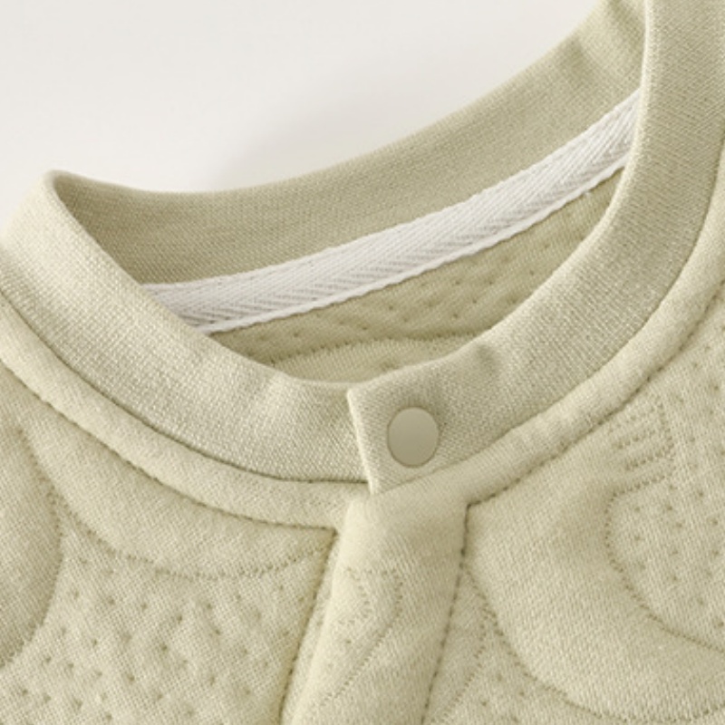 Baby Quilted Jacquard Romper
