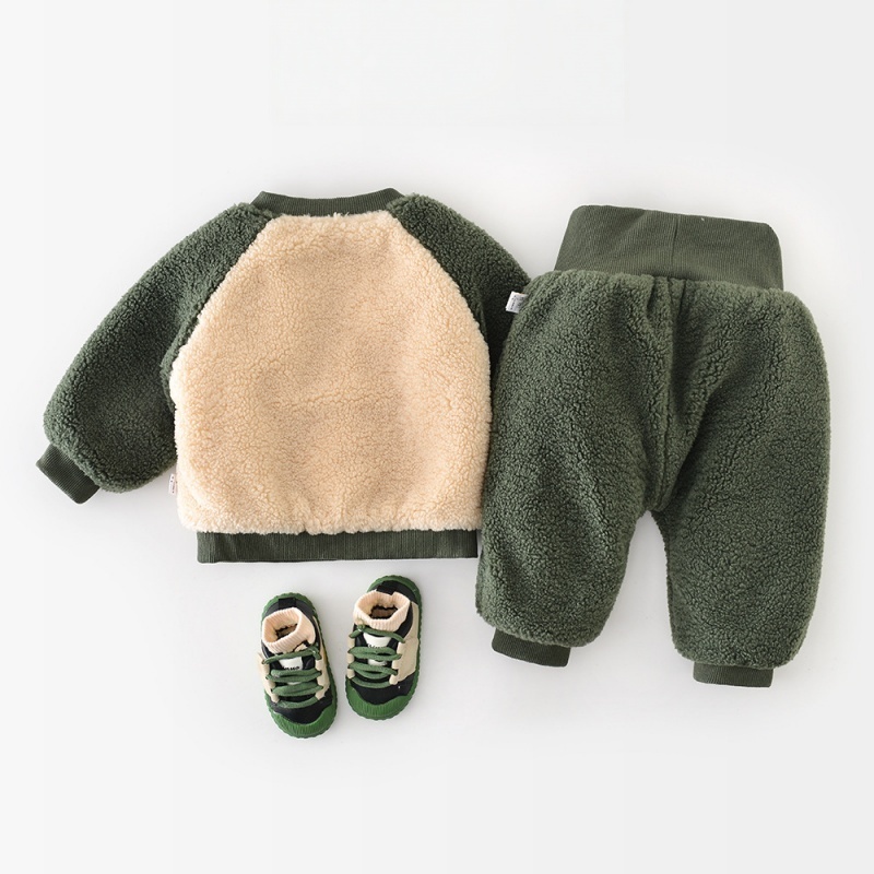 2-Piece Baby Toddler Dinosaur Fleece Set