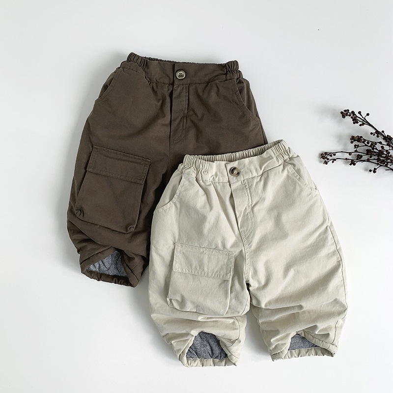 Baby & Kids Warm Thickened Work Pants