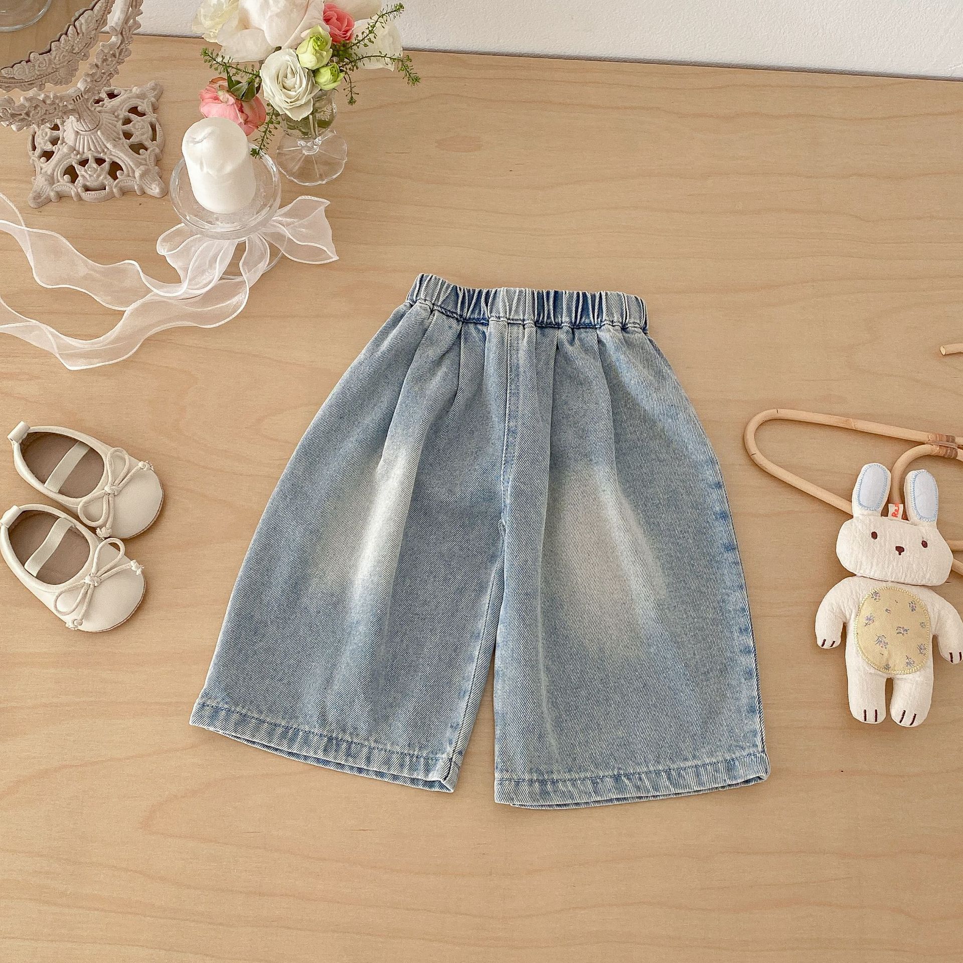 Baby Toddler Washed Denim Jeans