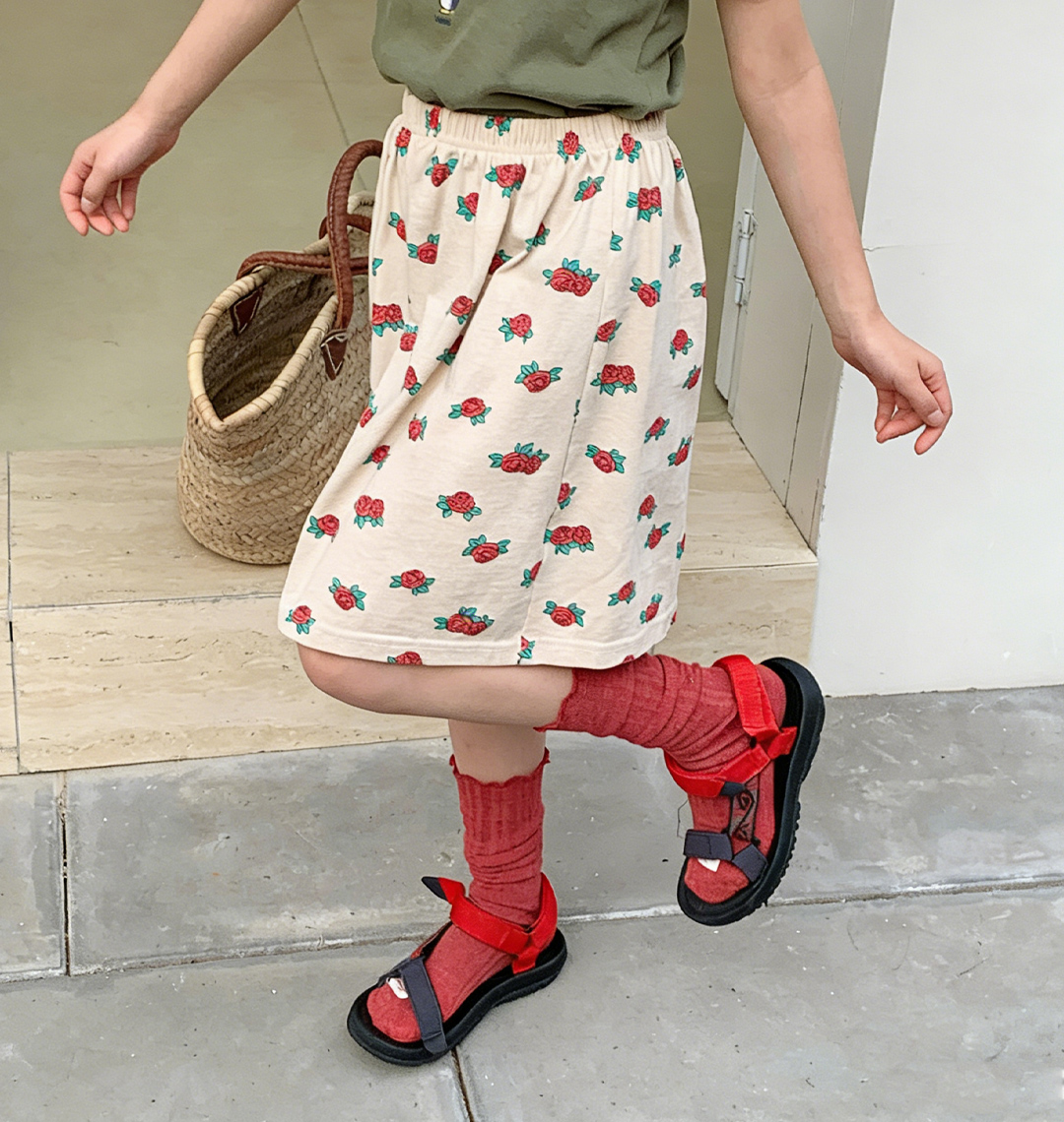 Kids Rose Casual Dress