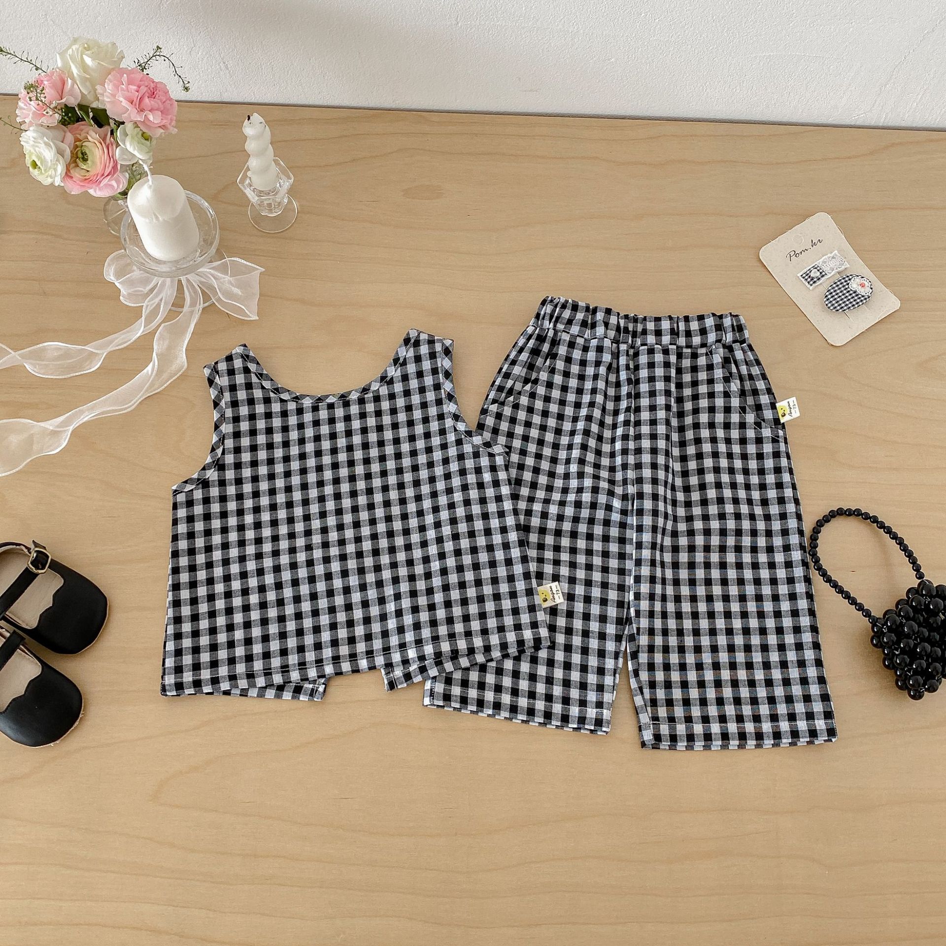 Baby Toddler Plaid 2-Piece Set