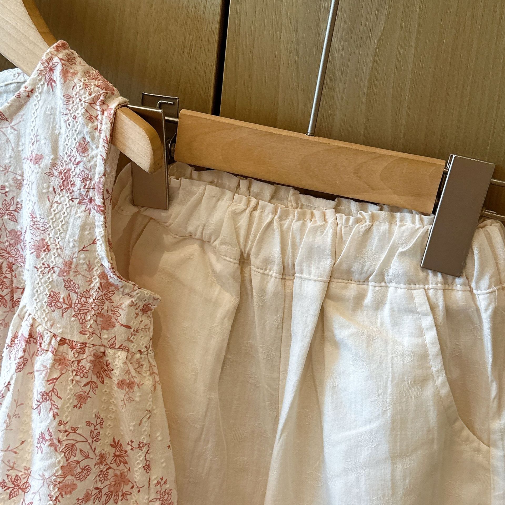 Baby& Kid Floral Lace Top and Pants Set