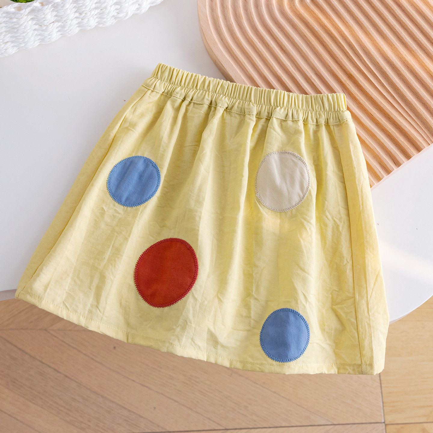 Kids Knit Stripe Vest Top and Dot Pants Sets