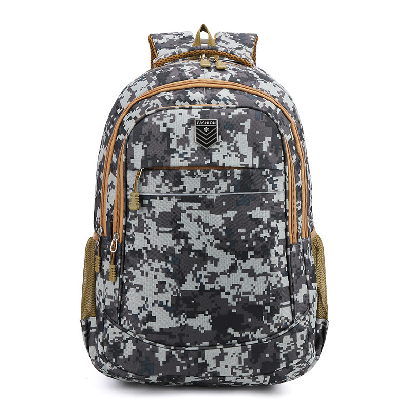 Kids Camouflage School Backpack