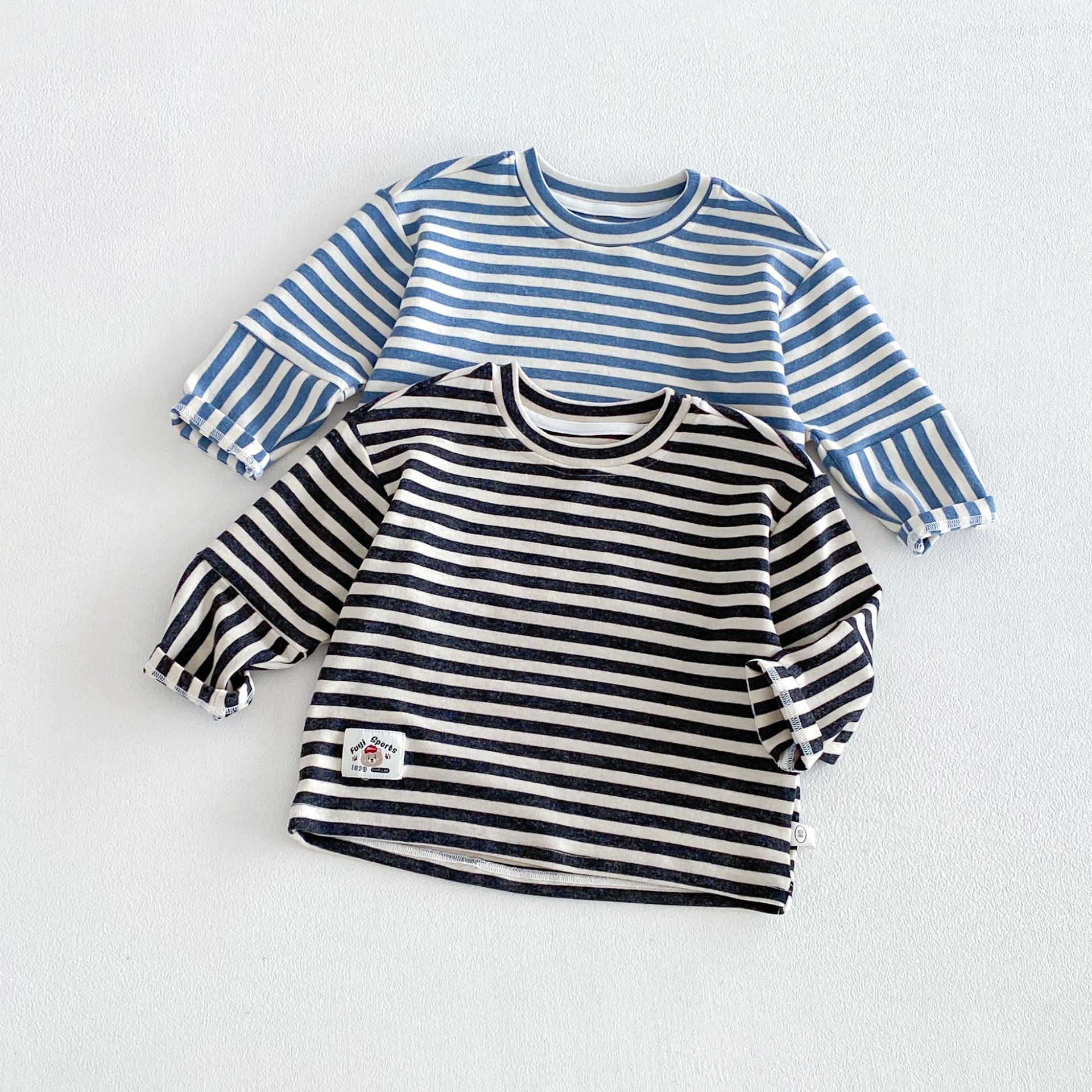 Kids Striped Base Layer T-shirt