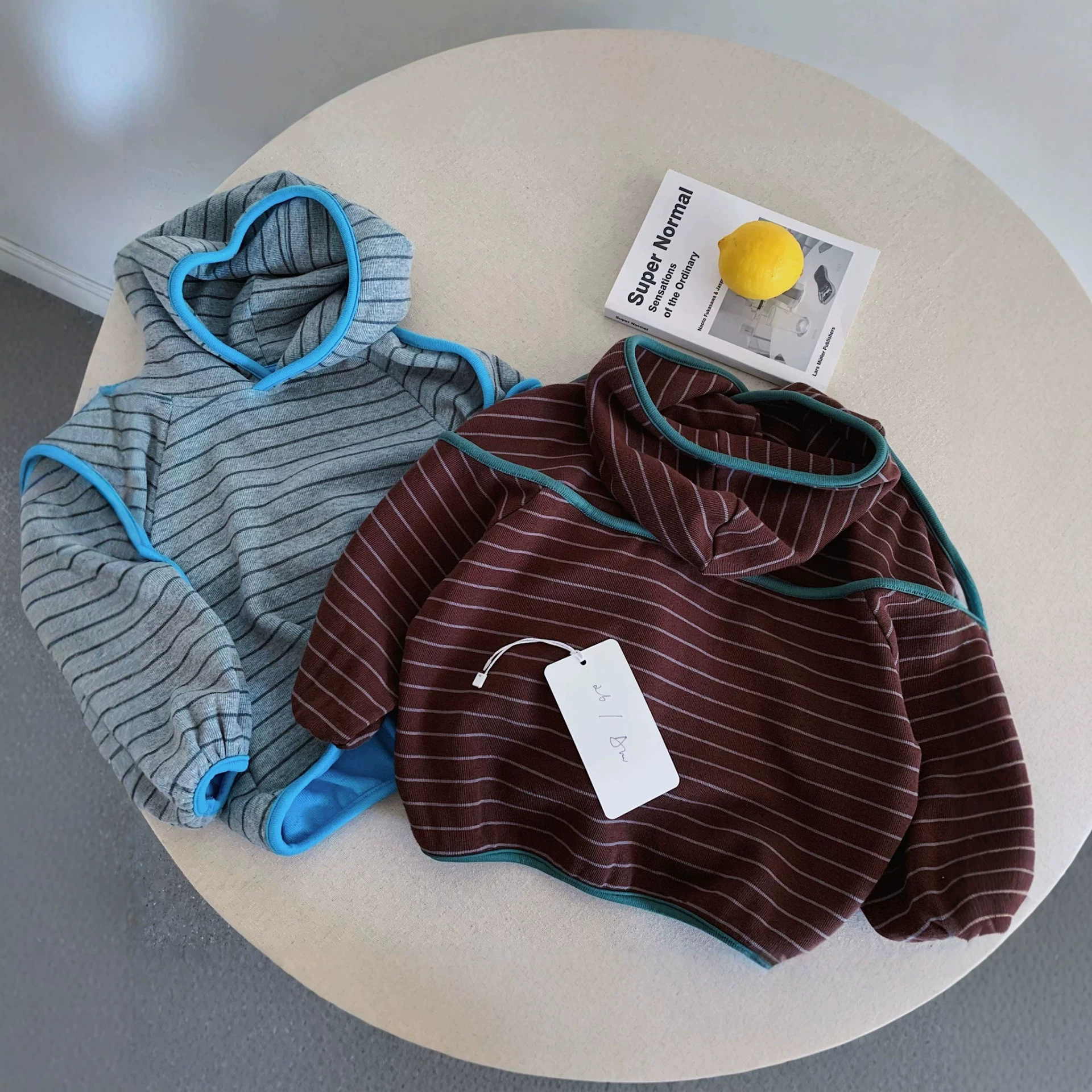 Kids Striped Hooded Sweatshirt