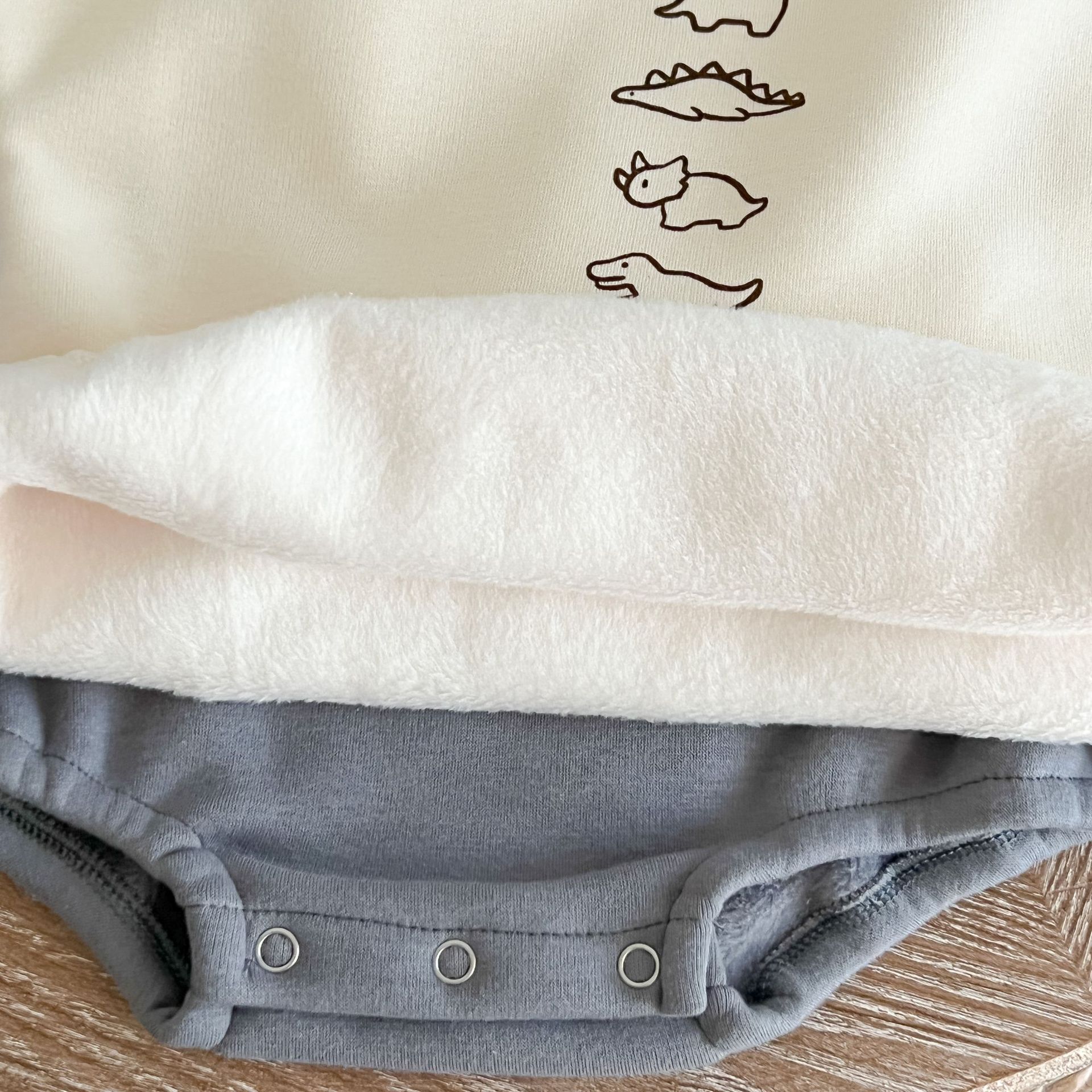 Baby Toddler Dinosaur Pattern Romper