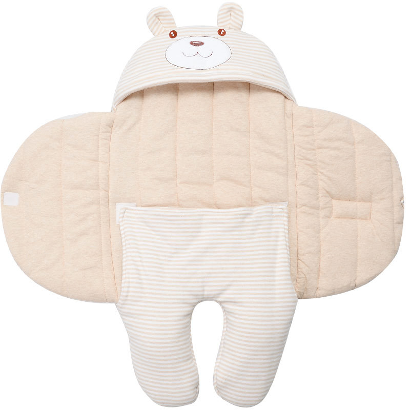 Baby newborn colorful cotton romper sleeping bag
