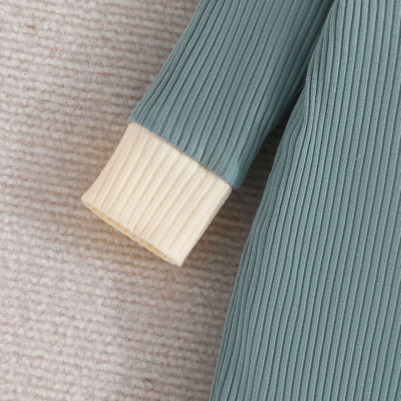 2-Piece Baby Newborn Multi-Color Romper (hat included)