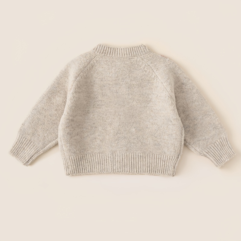 Toddler Girls Cute Strawberry Cardigan Sweater