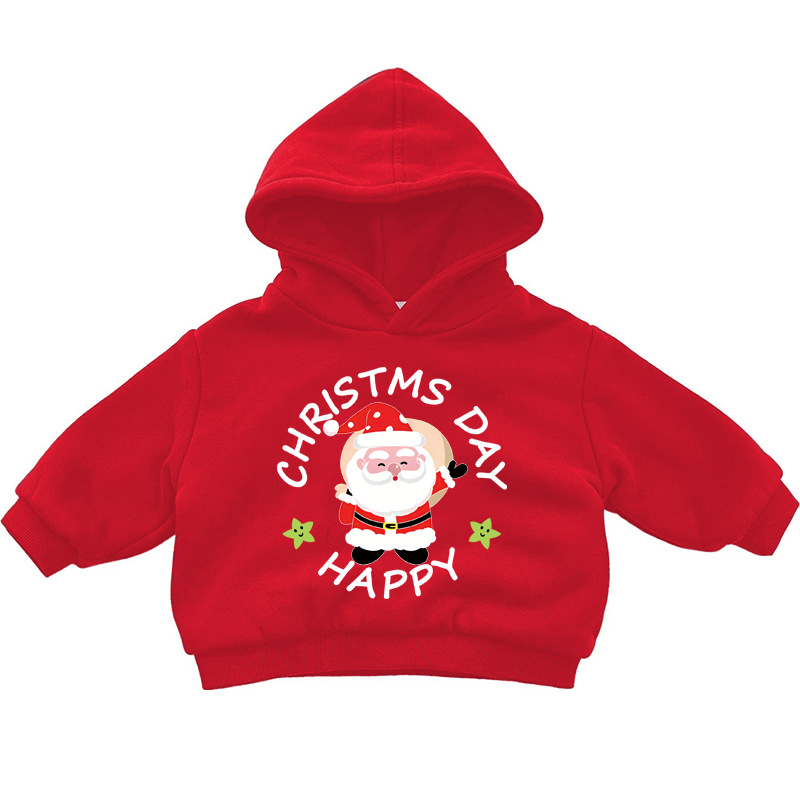Baby Toddler Christmas Santa Print Sweatshirt