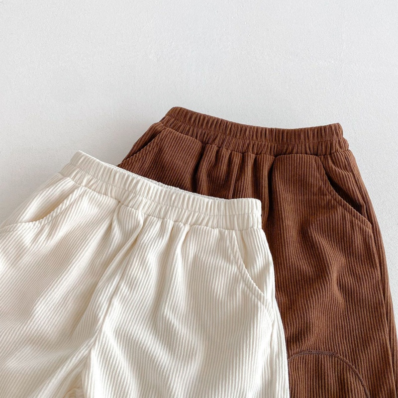 Kids Corduroy Pocket Pants