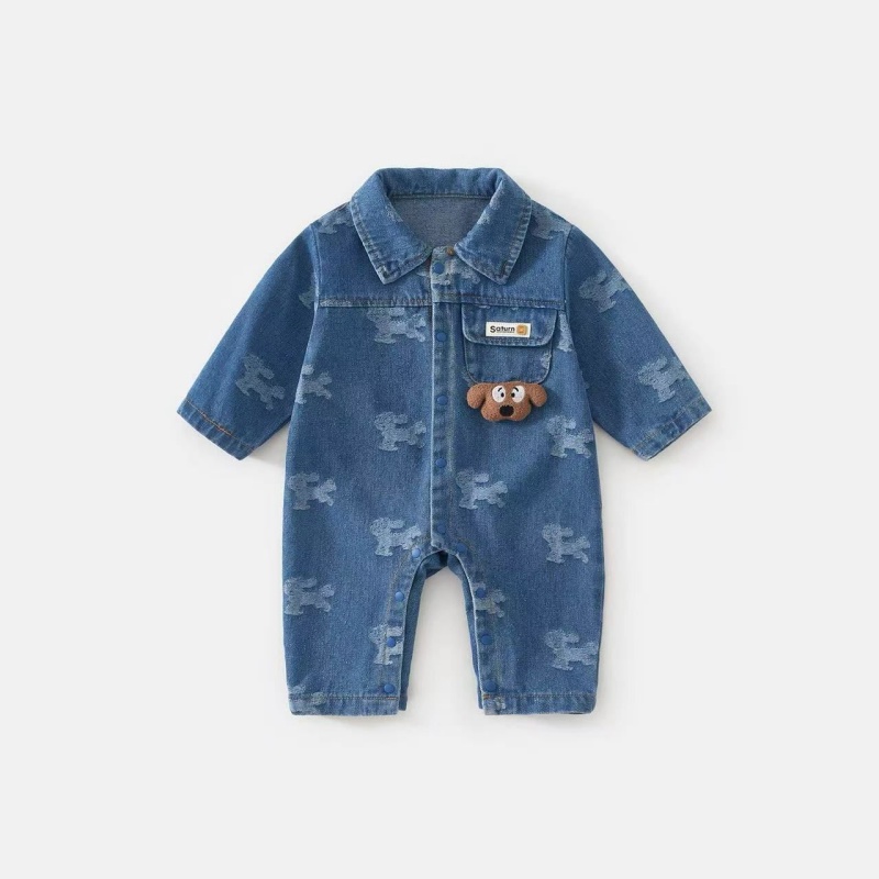 Baby Full Print Dog Romper