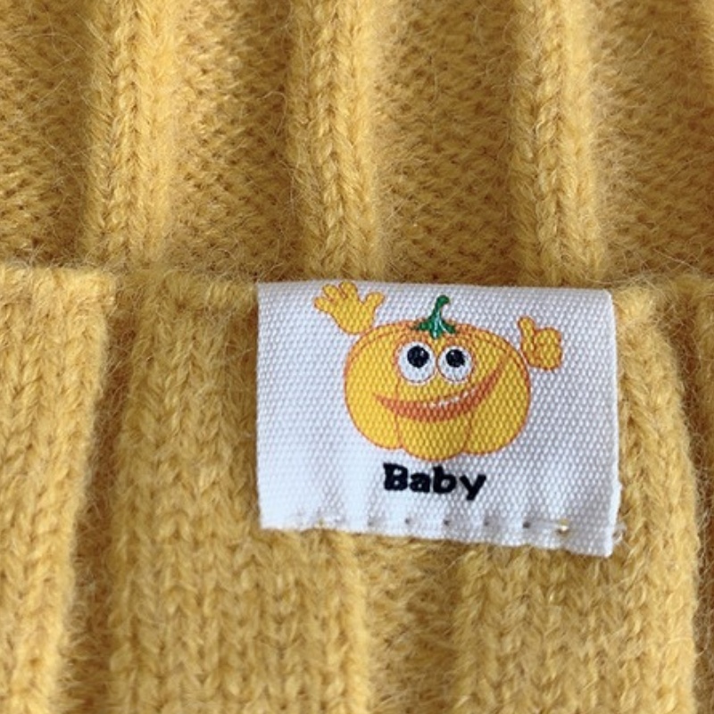 Baby Pumpkin Cartoon Knit Hat