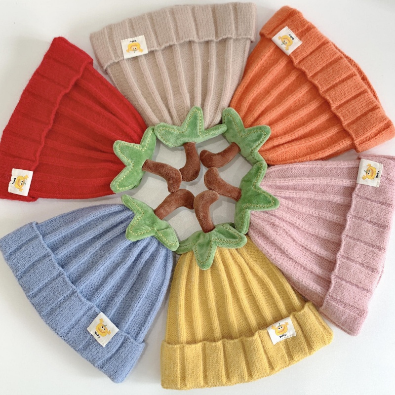 Baby Pumpkin Cartoon Knit Hat