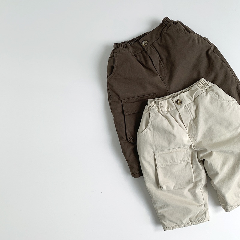 Baby & Kids Warm Thickened Work Pants