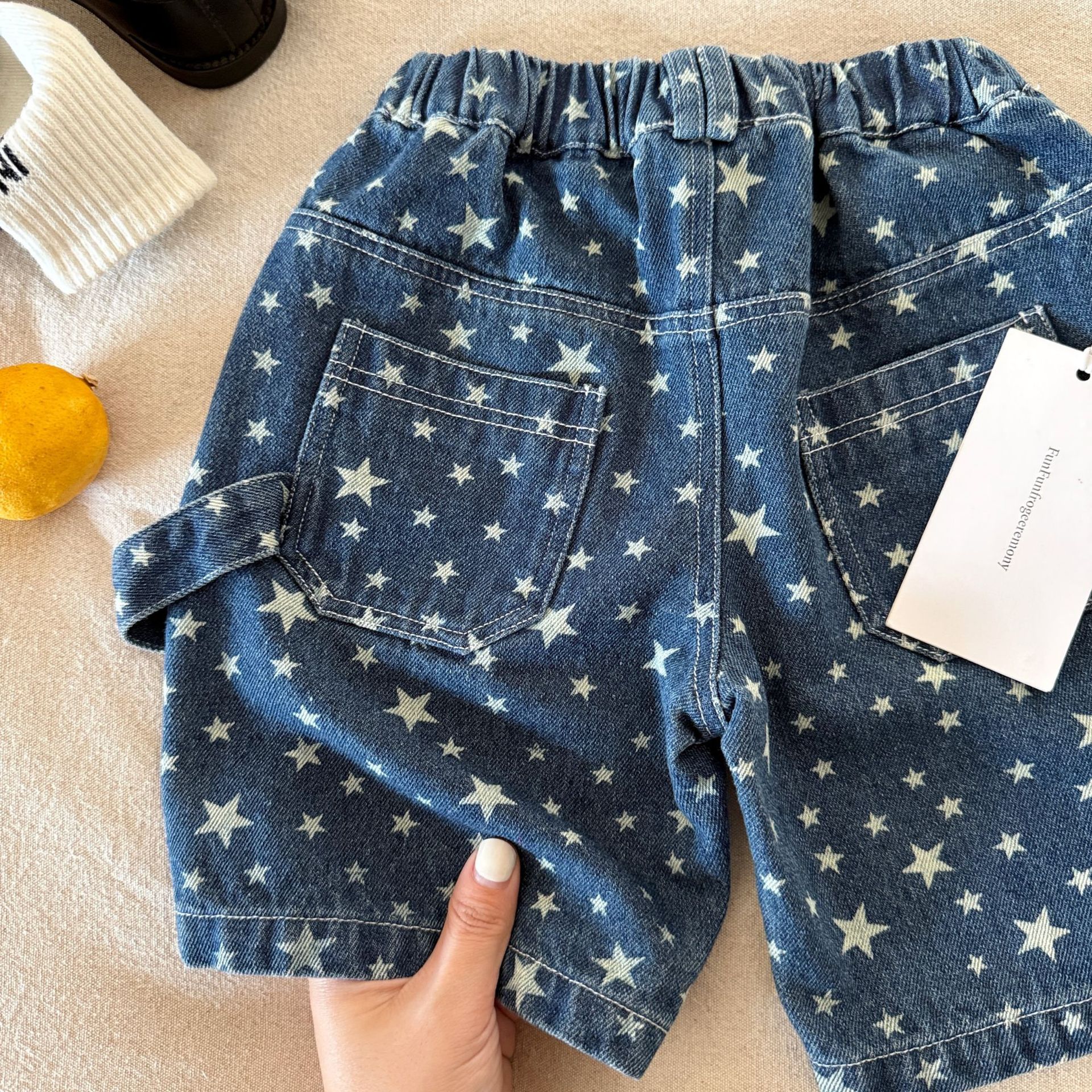 Baby& Kid Star Denim Shorts Jeans