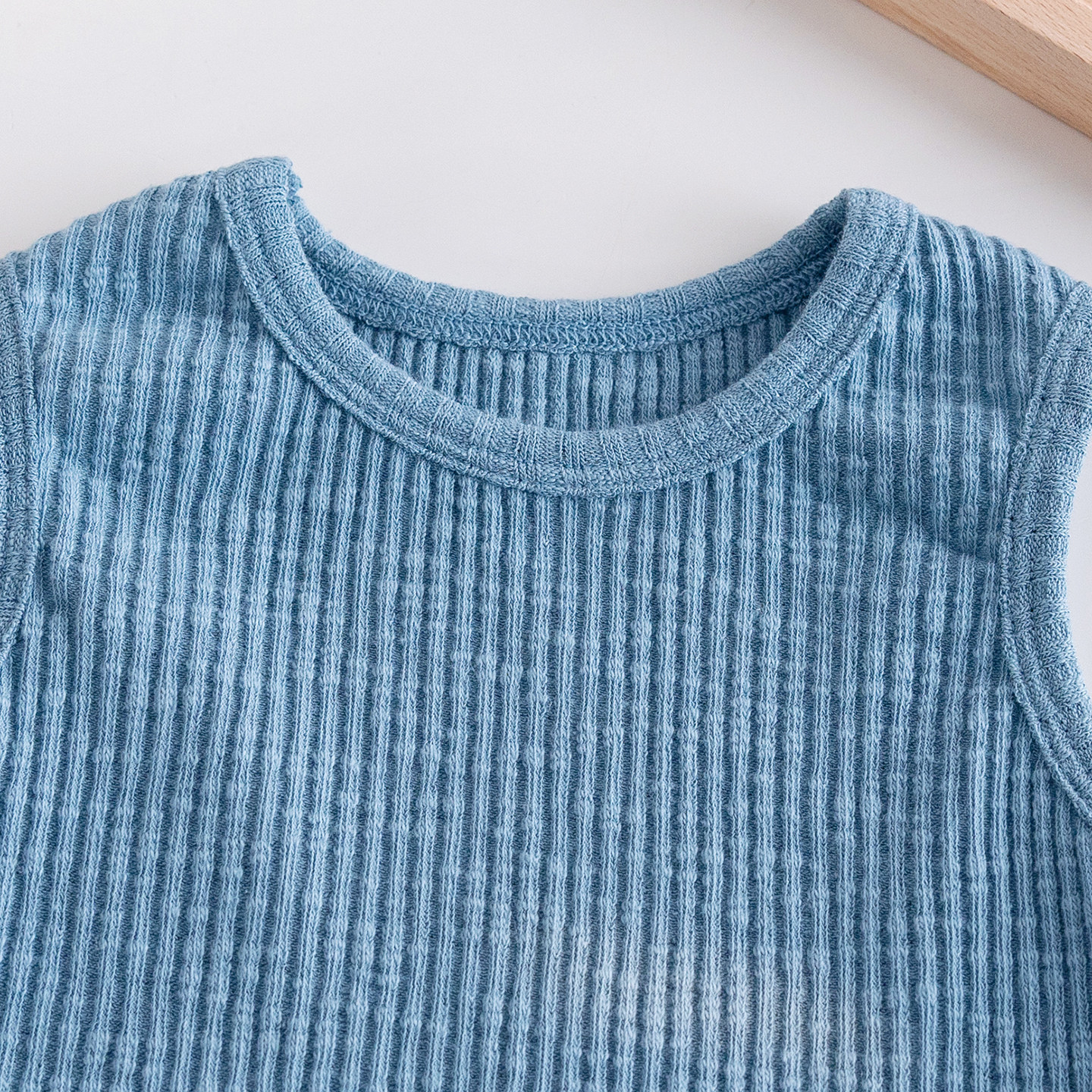 Kids Knit Stripe Vest Top and Dot Pants Sets