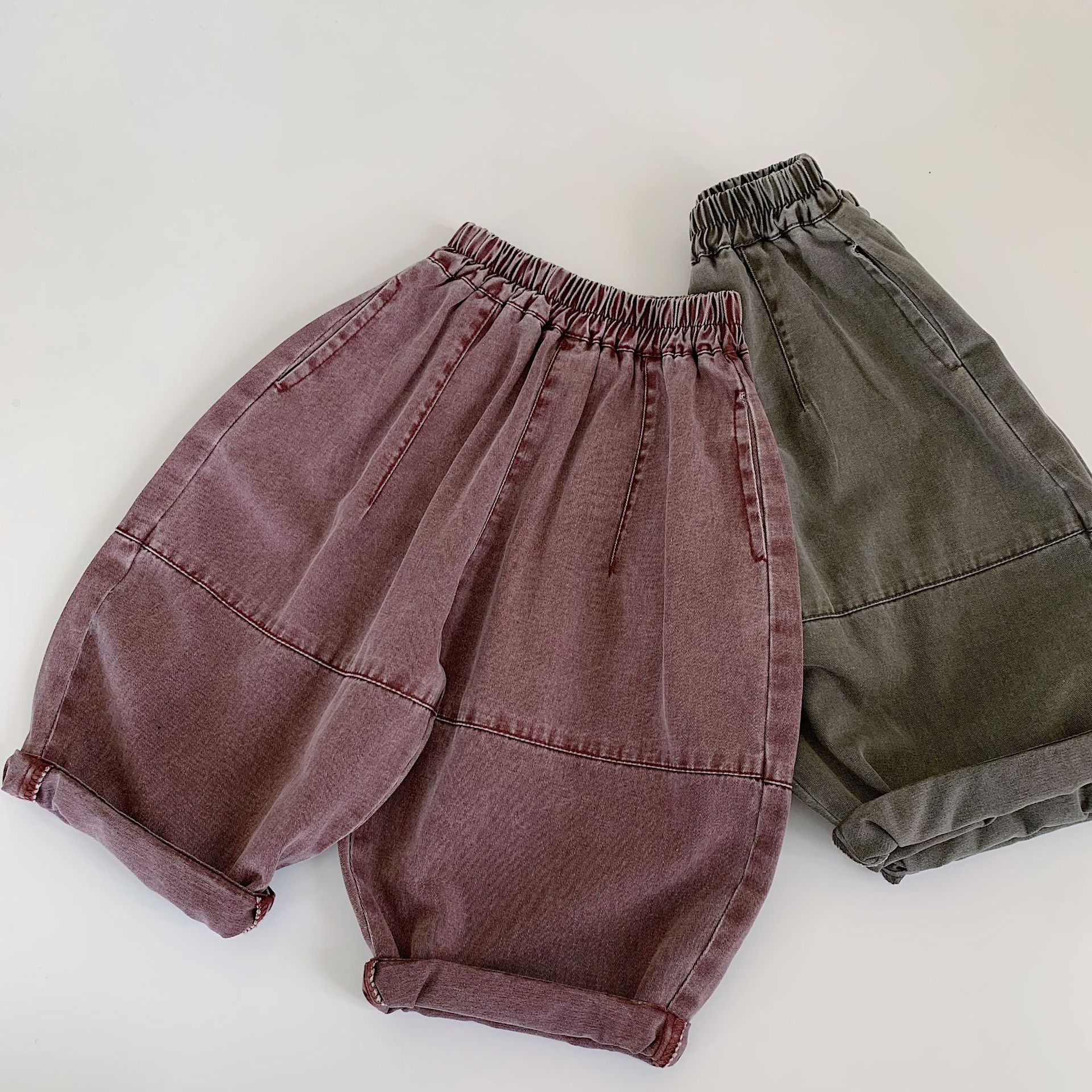 Kids Loose Leisure Denim Pants