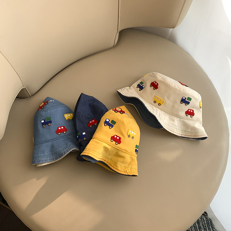 Baby Colorful Cars Bucket Hat