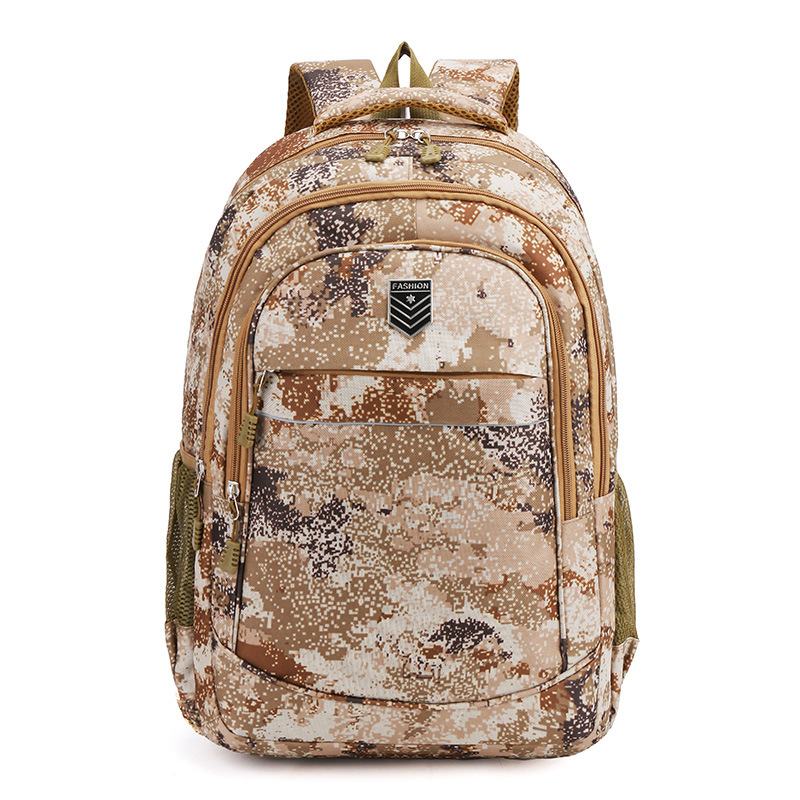 Kids Camouflage School Backpack