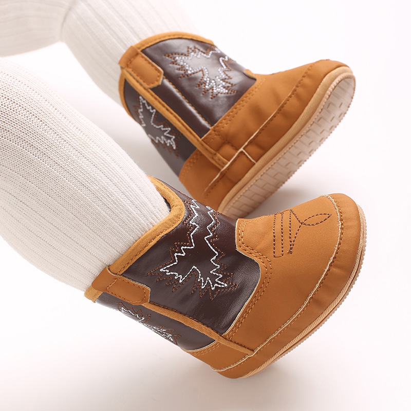 Baby British High-Top Boots Shoes
