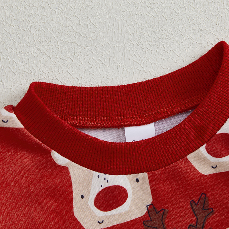 Baby Christmas Reindeer Romper