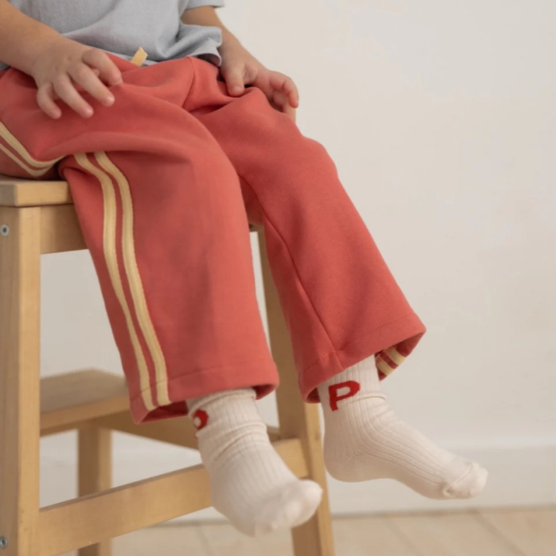 Baby Toddler Bow Tie Stripe Patchwork Pant